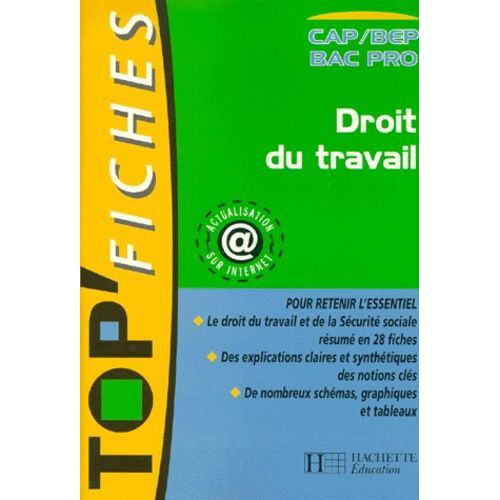 Droit Du Travail - Cap, Bep, Bac Pro