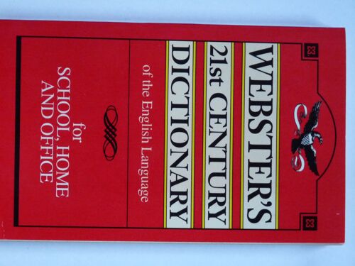 Webster's 21st Century Dictionary Of The English Language