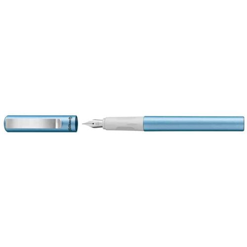 Pelikan Stylo Plume Pina Colada, Bleu Métallisé
