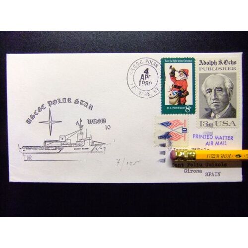 Sous-Marin Submarine Uscgc Polar Star Wagb 10