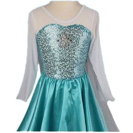 Robe Elsa Déguisement La Reine Des Neiges, Tenue Princesse, Elsa