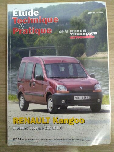 Etude Technique & Pratique Renault Kangoo Essence 10/2000