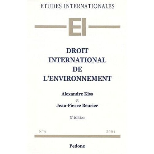 Droit International De L'environnement