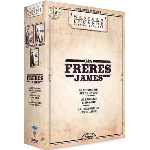 Les Frères James : Le Retour De Frank James + Le Brigand Bien-Aimé + La Légende De Jesse James - Pack