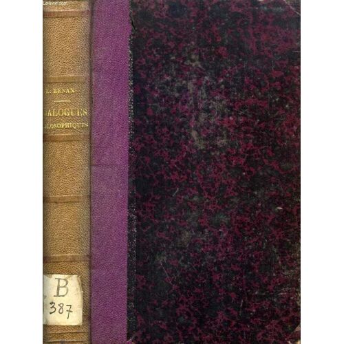 Dialogues Et Fragments Philosophiques