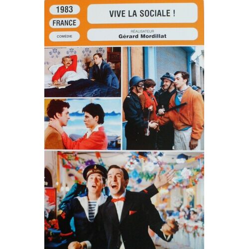 Fiche Monsieur Cinema Vive La Sociale !