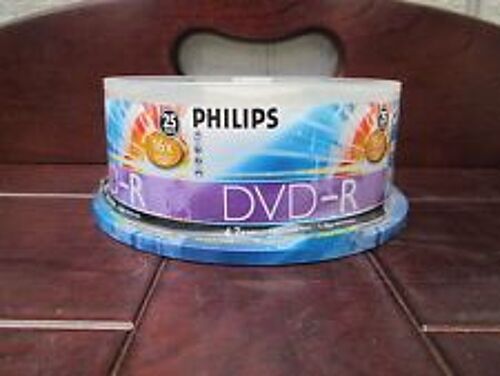 Philips - 25 x DVD-R - 4.7 Go 8x