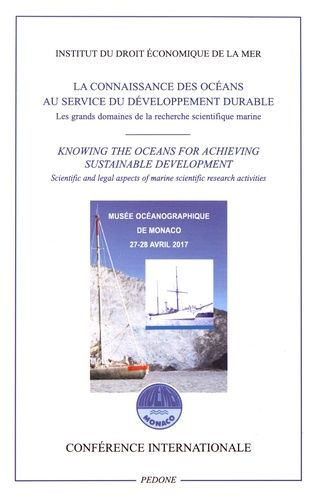 La Connaissance Des Océans Au Service Du Développement Durable - Les Grands Domaines De La Recherche Scientifique Marine