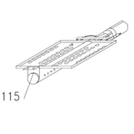 Bruleur grille - Four, cuisinière (42374231 ROSIERES, CANDY)