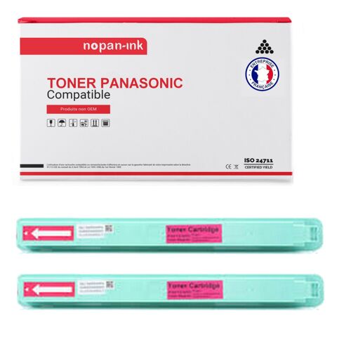 2 Toner pour PANASONIC KX-FATM507 KX-FATM507X Black x2 4000 Pages avec Panasonic KX-MC 6000 Series KX-MC 6015 KX-MC 6020 KX-MC 6020 PD KX-MC 6040 KX-MC 6040 PD KX-MC 6200 Series KX-MC 6220 KX