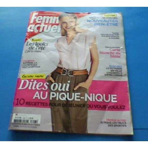 Femme Actuelle  15 Au 21 Juin 2015  N° 1603 - Look Été À Prix Mini ;Pique Nique Et Cuisine Saine 