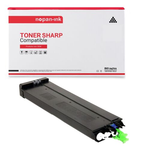 1 Toner pour SHARP MX-45GTBA Black 36000 Pages avec Sarp MX-3500 N MX-3501 N MX-4500 N MX-4500 Series MX-4501 N