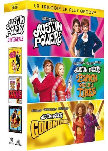 Austin Powers + Austin Powers : L'espion Qui M'a Tirée + Austin Powers Dans Goldmember