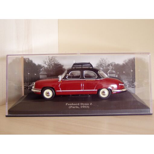 Modèle Réduit Panhard Dyna Z 1953 Noire - Échelle 1/43 Par IXO - Occasion TBE