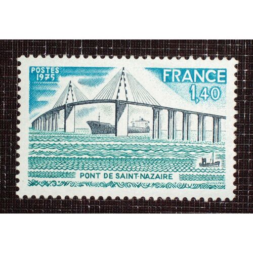 France N° 1856 Neuf Sans Charnière De 1975 - 1f40 « Pont De Saint-Nazaire » 
