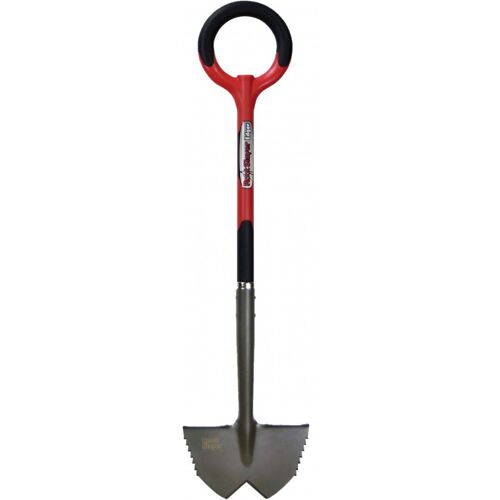 venteo | largeur (4cm) hauteur (4cm) profondeur (100cm) Poids (2,58kg) [PRODUIT D'OCCASION] Dresse Bordure RootSlayer | Coupe|racine en forme de demi|lune, dents crantées