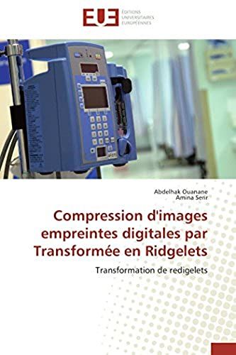 Compression D'images Empreintes Digitales Par Transformée En Ridgelets