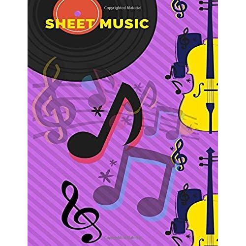 Sheet Music: Blank Sheet Music For Composers To Write Their Own Sheet Music, Ideal For Either Vocal Or Piano.