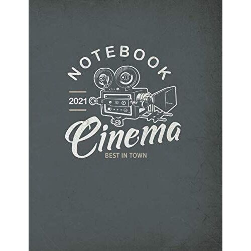 Notebook: Perfect Gift For Movie Lovers - Size (8.5 X 11 Inches) 120 Pages: Lined Paper