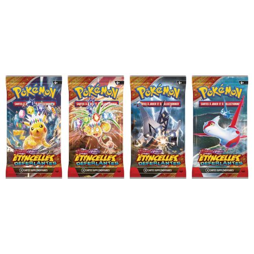 Pokémon Jcc - Écarlate Et Violet - Pack De Booster Ev08 Étincelles Déferlantes (Display X36)