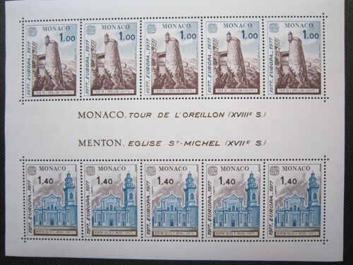 Monaco. Bloc N°13 (1977). Europa