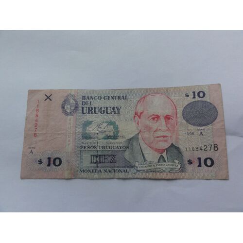 Billet 10 Pesos Uruguay