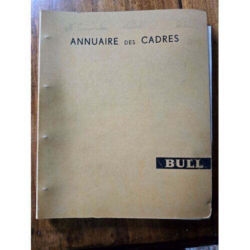 Bull Annuaire Des Cadres