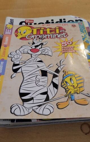 Magazine Titi Et Gros Minettes Numéro 40 Novembre 2006
