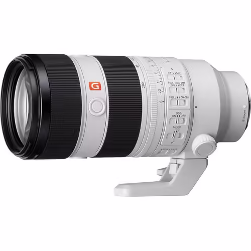 Objectif hybride Sony FE 70-200mm f/2.8 GM II blanc