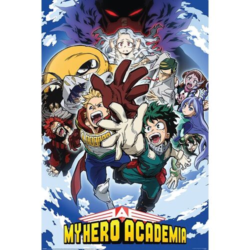 My Hero Academia - Reach Up - 61x91,5cm - Affiche / Poster - Envoi En Tube
