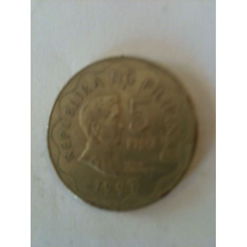Pièce De 5 Piso Philippines 1997