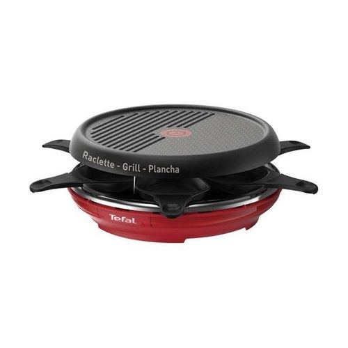 Raclette grill et plancha Tefal Colormania 850 W Rouge