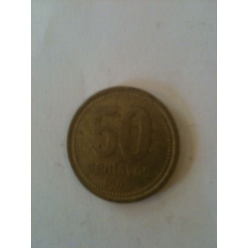 Pièce 50 Centavos Argentine 1993