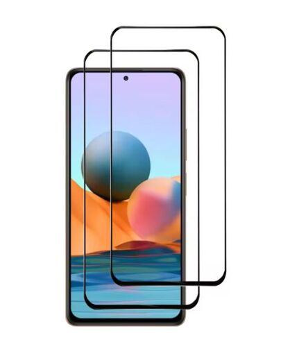 Hqselection® Lot De 2 Verres Trempés Pour Xiaomi Redmi Note 10 Pro/Note 10 Pro Max .Film De Protection D'écran Couverture Complète Noir - Anti Rayures - Ultra Résistant Dureté 9h