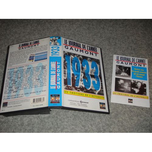 Le Journal De L¿Année 1933
