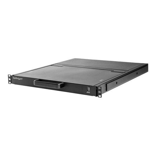 StarTech.com Console LCD de 17,3" 1080p HD à montage en rack 1U avec clavier américain - Interface VGA - Câble KVM inclus - Console KVM avec commutateur KVM - 1 ports - USB - 17.3" -...