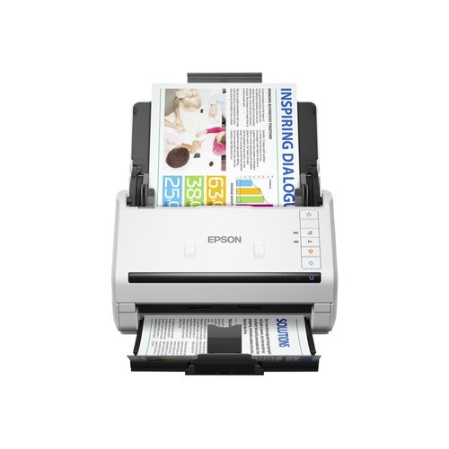 Epson WorkForce DS-530 - Scanner de documents - Recto-verso - A4 - 600 dpi x 600 dpi - jusqu'à 35 ppm (mono) / jusqu'à 35 ppm (couleur) - Chargeur automatique de documents (50 feuilles) - jusqu'à...