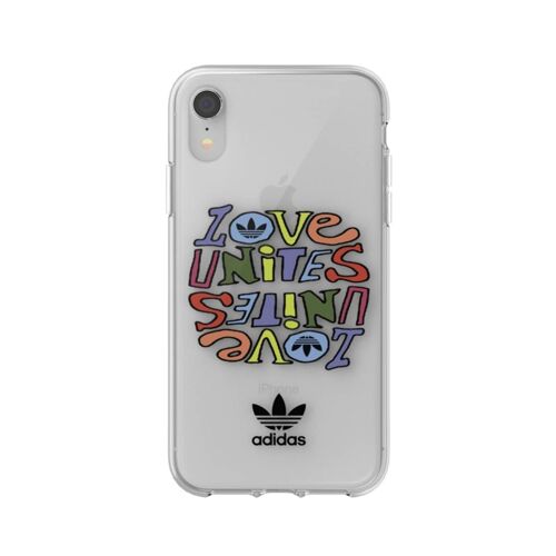 Coque de Protection pour iPhone XR Originals Pride Adidas Blanc