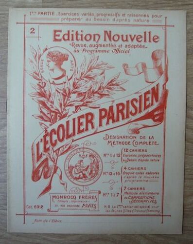 LÉcolier Parisien N° 2, Revue De Dessin