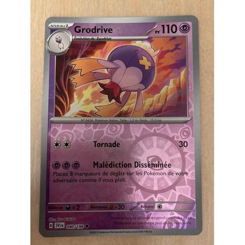 (2048) Grodrive 90/198 Pokemon 