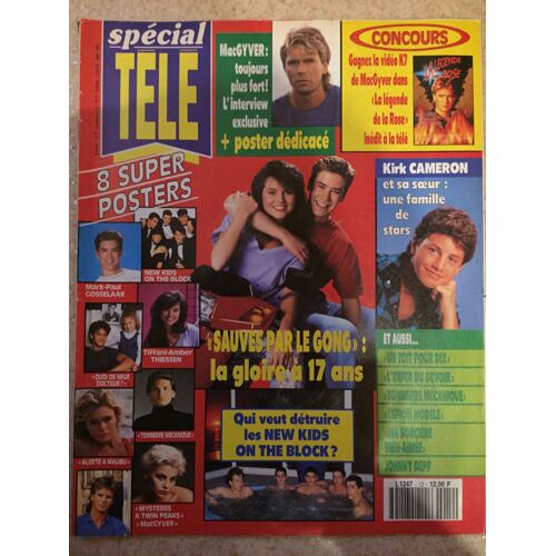 Spécial Télé 12 - Sauvés Par Le Gong - Kirk Cameron - Macgyver - 1991