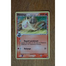 Carte Pokemon Férosinge 50 Pv Espèces Delta 70/110. Ex Fantômes