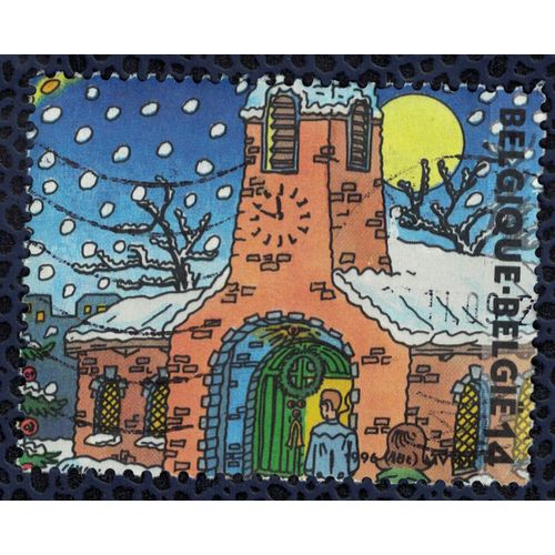 Belgique 1996 Oblitéré Used Église Thème De Noël Christmas