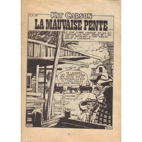 Kit Carson / La Mauvaise Pente  38 