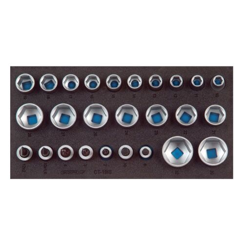 Gedore Check-Tool insert avec assortiment - 1500 CT1-19 IS