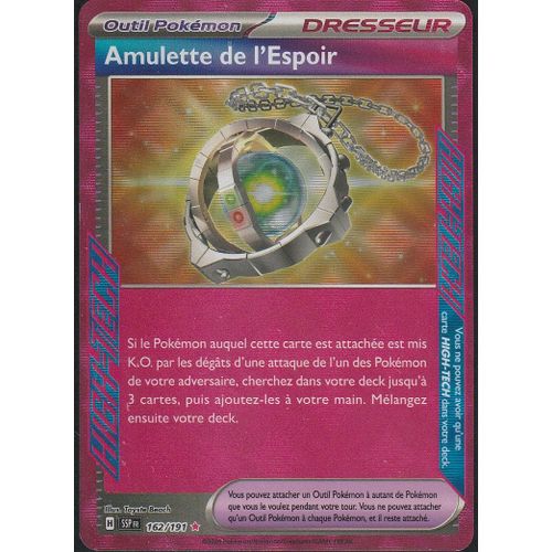 Carte Pokémon - Amulette De L'espoir - 162/191 - High-Tech - Ev8 Etincelles Déferlantes