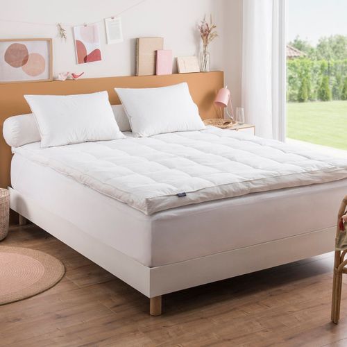 DUNLOPILLO | Surmatelas Premium Naturel - 10% duvet - 200 x 200 cm