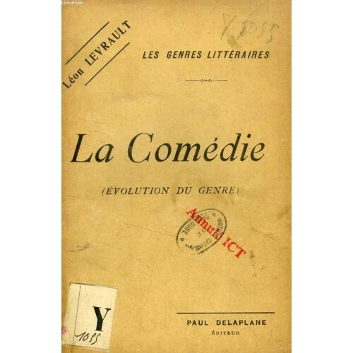 La Comedie (Evolution Du Genre)