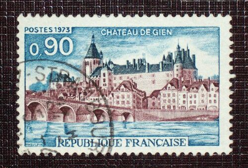 France N° 1758 Oblitéré De 1973 - 90c « Château De Gien »