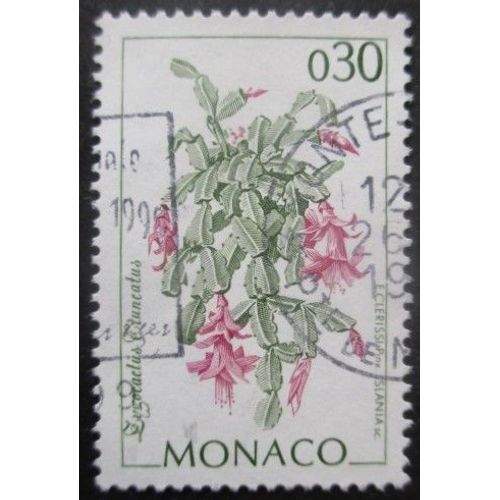 Monaco N°1916 Fleurs Oblitéré